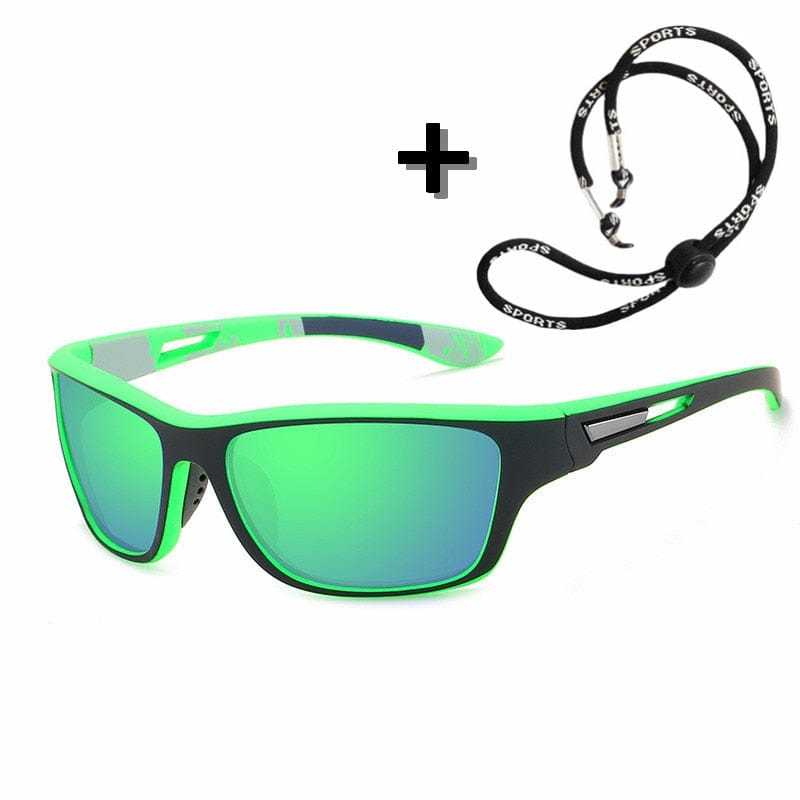 Fashion Classic Square Polarized Sunglasses Men Women Sports Outdoor Beach Fishing Travel Colorful Sun Glasses UV400 Goggles
