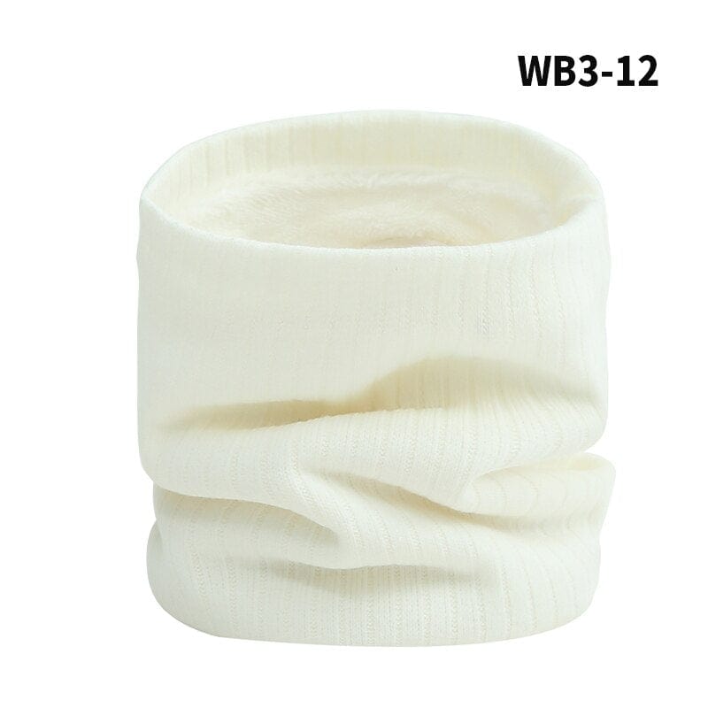 2022 New Neck Scarf Winter Women Men Solid Knitting Collar Thick Warm Velveted Rings Scarves High Quality Allmatch Muffler