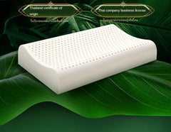 Thailand Latex Pillow For Neck Pain Protect Vertebrae Health Care Orthopedic Massage Pillows For Sleeping For Bedroom