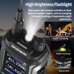 Two Way Radio UV-21 Pro V2 Wireless Copy Frequency Tri Band Powerful Waterproof Long Range UV-5R 22Pro S22 Type-C