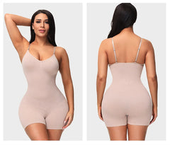 Open Crotch Bodysuit Shape wear Jumpsuit Body Shaper Compress Tummy Control Shapers Spandex Elastic Shape Seamless Smooth