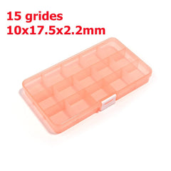 Plastic Jewelry Boxes Plastic Tool Box Adjustable Craft Organizer Storage Beads Bracelet Jewelry Boxes Packaging