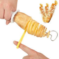 Potato BBQ Skewers For Camping Chips Maker potato slicer Potato Spiral Cutter Barbecue Tools Kitchen Accessories