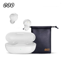 QCY T17 Earphone Bluetooth True Wireless Earbuds BT5.1 HIFI Headphone Touch Control Low Latency Mode ENC Earbud Long Standby 26H