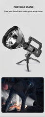 Rechargeable High Power Led Flashlights Ultra Long Lighting Distance Lamp Searchlight XHP70 Powerful Lantern Torches