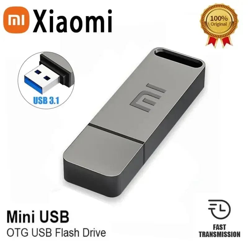 Xiaomi Original 16TB Usb 3.0 Pen Drive Memory USB Flash Drives 1TB 8TB Metal TYPE C OTG High Speed Waterproof 2TB USB