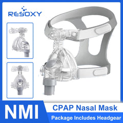 Nasal Mask CPAP Light Nasal Mask Silicon Material Comfort Nazal Mask for Auto CPAP Sleep Snoring Apnea