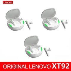 Lenovo XT92 TWS Gaming Earbuds Low Latency Bluetooth Earphones Stereo Wireless 5.1 Bluetooth Headphones Touch Control Headset