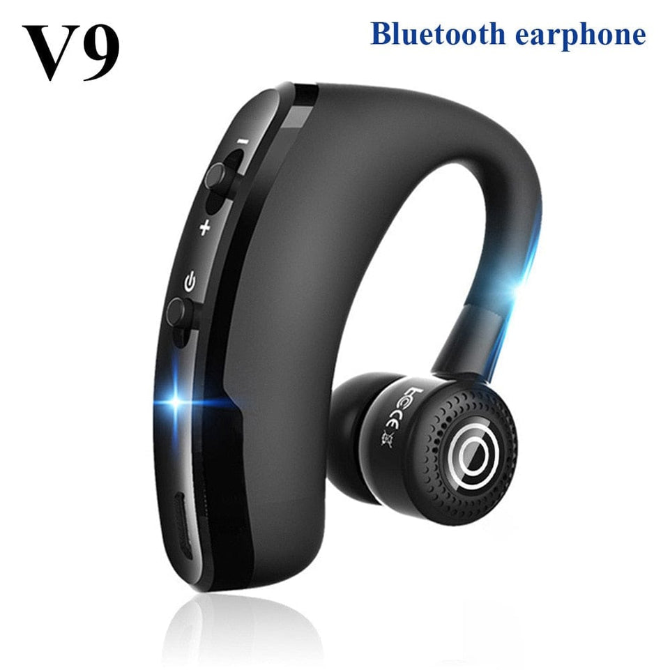 V9 earphones Bluetooth headphones Handsfree wireless headset Business headset Drive Call Sports earphones for iphone Samsung