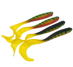 Fishing Lure 125mm 5.5g Swimbait Shad T-Tail Soft Bait Artificial Silicone Lures Bass Pike Fishing Jigging Wobblers