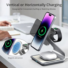 Wireless Charger for iPhone 15/13/14 Pro Max/12 30W Wireless Charging Station