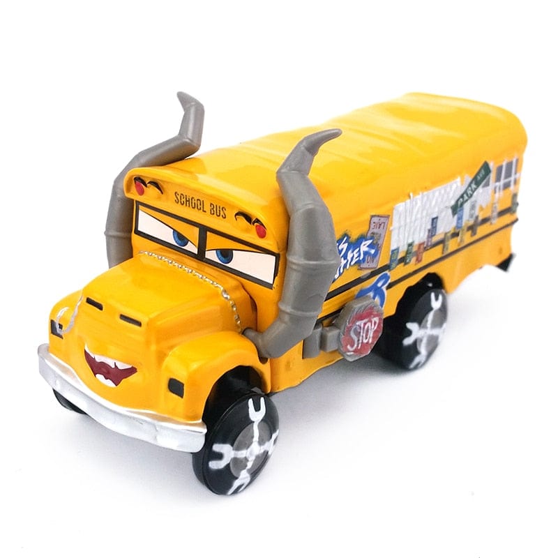 Disney Pixar Cars 2 3 Lightning McQueen Mater Jackson Storm Ramirez 1:55 Diecast Vehicle Metal Alloy Boy Kid Toys Christmas Gift