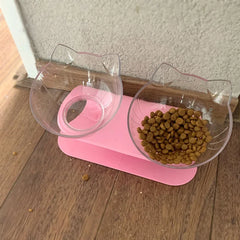 Cat Bowl Dog Bowl With Stand Pet Feeding Cat Water Bowl For Cats Food Pet Bowls For Dogs Feeder Product Supplies