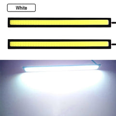 6 pieces Daytime Running Light Super Bright 17cm LED COB Fog  Waterproof 12V 6500K Car Light Auto Interior Styling Bar Lamp