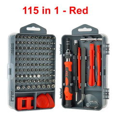 Ratchet Screwdriver Set Household Combination Toolbox Hardware Magnetic Screw Driver Kit Bits Torx Screwdrivers