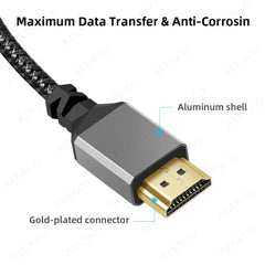 HDMI-Cable 4K 60Hz Male to HDMI-compatible Male for PS3/4 Projector TV Box Laptop Monitor Cable