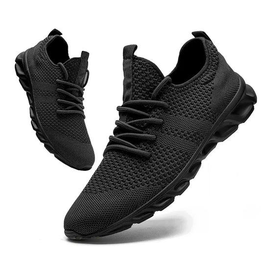 Sport Shoes Light Sneakers White Outdoor Breathable Mesh Black Running Shoes Athletic Jogging Tennis Shoes