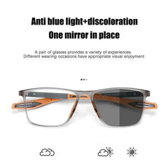 Reading Glasses Photochromic TR90 Anti-blue Light Multifocal New Progressive Near Far Eyewear Men Women Sports Eyeglasses