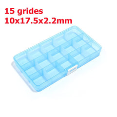 Plastic Jewelry Boxes Plastic Tool Box Adjustable Craft Organizer Storage Beads Bracelet Jewelry Boxes Packaging