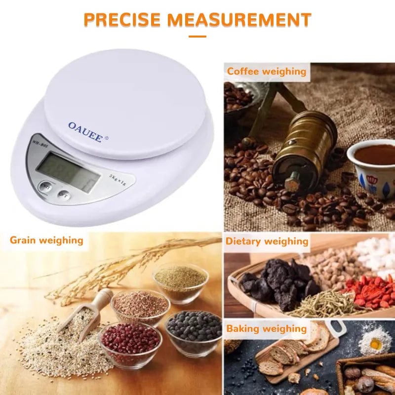 1kg 5kg Mini Kitchen Electronic Scale Home LCD Electronic Scales Kitchen Cooking Scale Food Scale