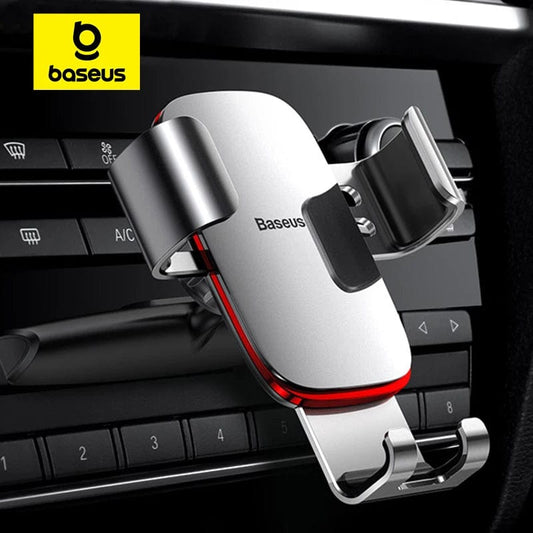 Baseus Gravity Car Phone Holder Support Smartphone Car Bracket CD Slot Mount Mobile Phone Holder for iphone 15 14 Charging Stand