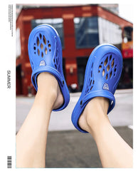 Men Sandals Light EVA Men's Casual Shoes Hole Shoes Clogs Lovers Home Garden Outdoor Male Beach Flat Slippers Big Size 49