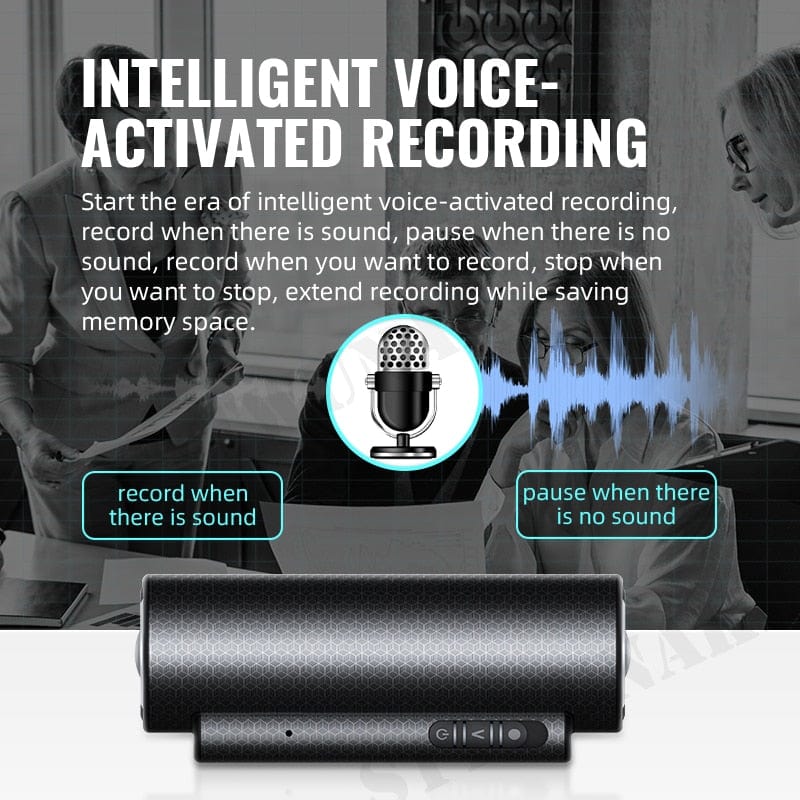 Mini voice recorder 600 hours digital recording device professional sound dictaphone audio listening micro record portable small