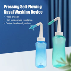 Adults Children Nasal Wash Cleaner Sinusite Nose Protector Cleans Moistens Child Adult Avoid Allergic Rhinitis Neti Pot 500ML