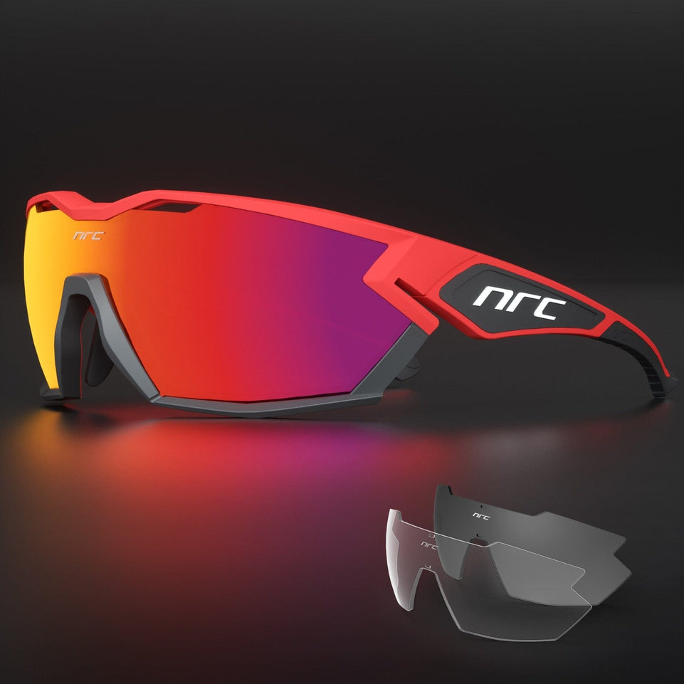 2023 NRC P-Ride Photochromic Cycling Glasses man Mountain Bike Bicycle Sport Cycling Sunglasses MTB Cycling Eyewear woman