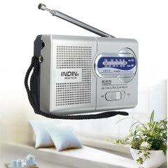 Radio AM FM Battery Operated Portable Radio Best Reception Longest Lasting For Emergency Hurricane Running Walking Home