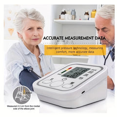 Blood Pressure Monitor Upper Arm Automatic Tonometer Digital Blood Pressure Meter BP Medical Sphygmomanometer Pulse