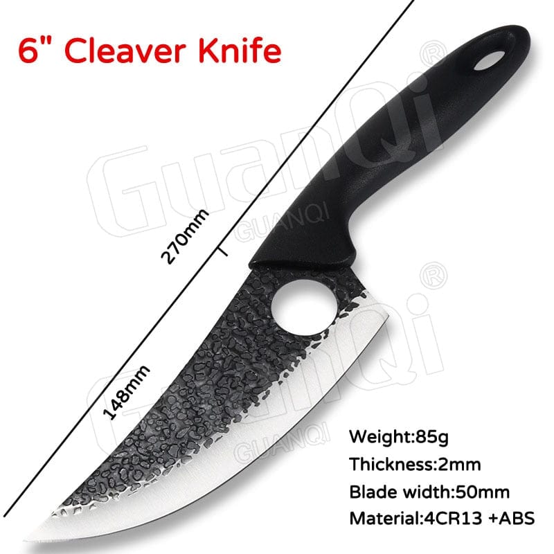 Fish Filleting Knife Stainless Steel Boning Knife Handmade Fishing Knife Kitchen Meat Cleaver Camping Cutter Chef Knives - Wowza