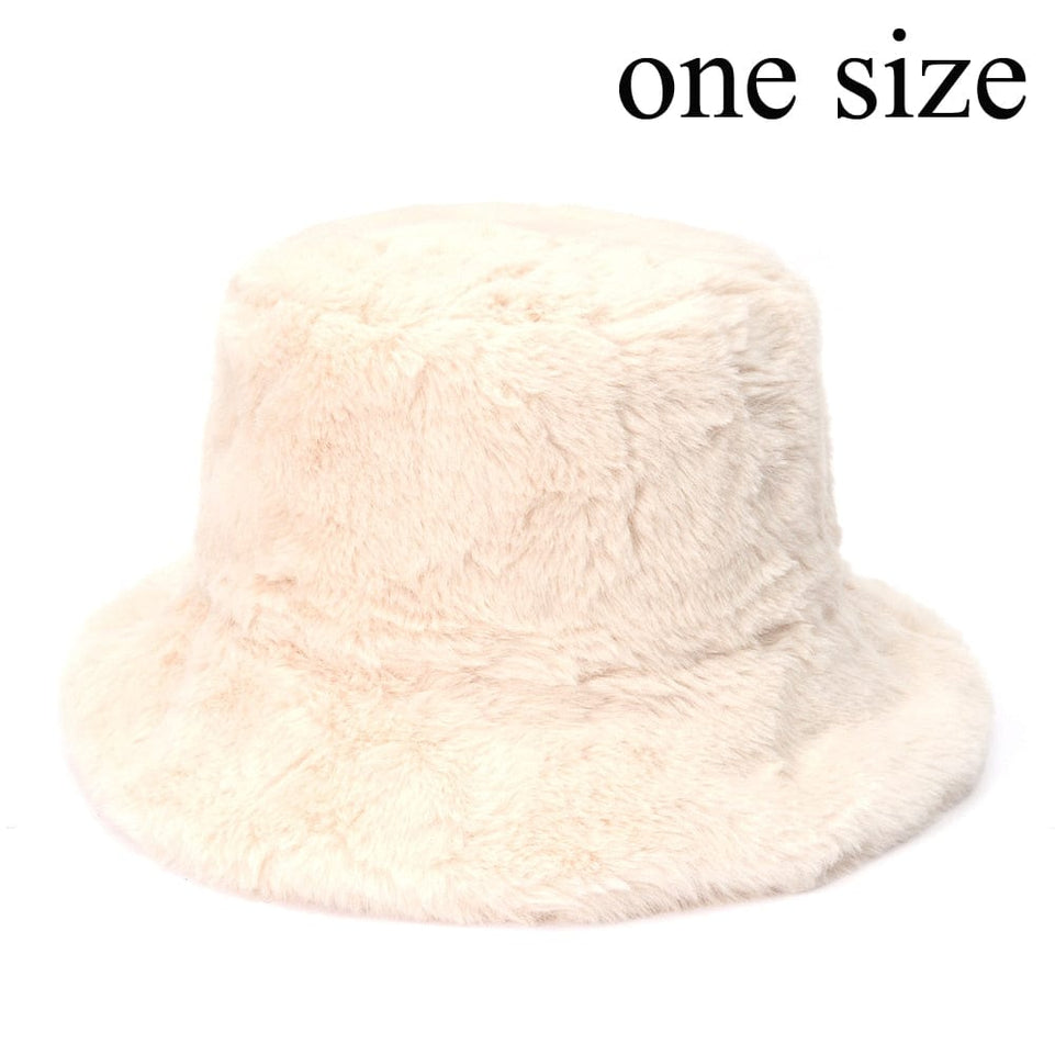 Winter Cow Leopard Faux Fur Fluffy Bucket Hats Women Outdoor Warm Sun Hat Soft Velvet Furry Fisherman Cap Girl Fashion Panama