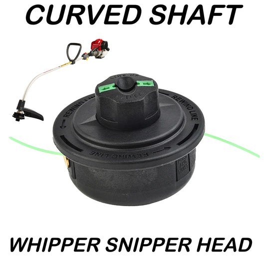 Curved Shaft Bent Shaft Brush cutter Trimmer Head Bump Feed Head Whipper Snipper Garden String Trimmers