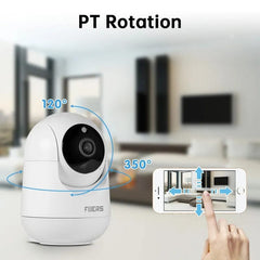 3MP IP Camera Tuya Smart Home Indoor WiFi Wireless Surveillance Audio Cam CCTV Automatic Tracking Security Baby Monitor