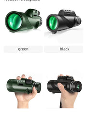 Telescope Portable Zoom HD 5000M Folding Long Distance Mini Powerful Telescope for Hunting Sports Outdoor Camping Travel