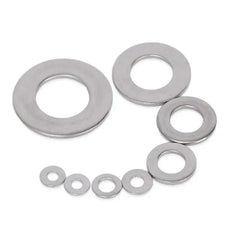 Stainless Steel Washers Metal O Ring Fasteners Gasket Set Assortment Kits M2 M2.5 M3 M4 M5 M6 M8 M10 Flat Washer Grommets