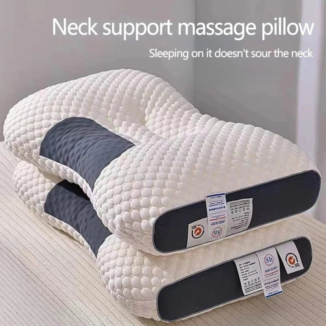 Neck Pillow Cervical Orthopaedic Help Sleep And Protect The Pillow Neck Household Massage Pillow For Sleeping