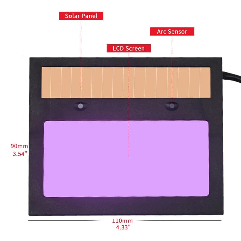 Solar Welding Mask battery automatic darkening TIG MIG MMA MAG KR KC electric helmets/welder cap