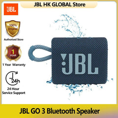 JBL GO3 100%Original Wireless Speaker With Bluetooth 5.1, Portable Waterproof Speaker, Suitable For Outdoor, Sports