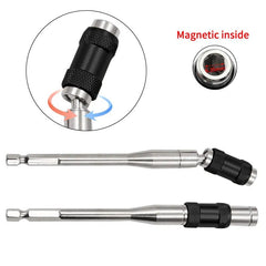 Screwdriver Bits 1/4 "Hex Magnetic Ring  Drill Hand Tools Drill Bit Extension Rod Quick Change Holder Drive Guide Screw Drill Tip