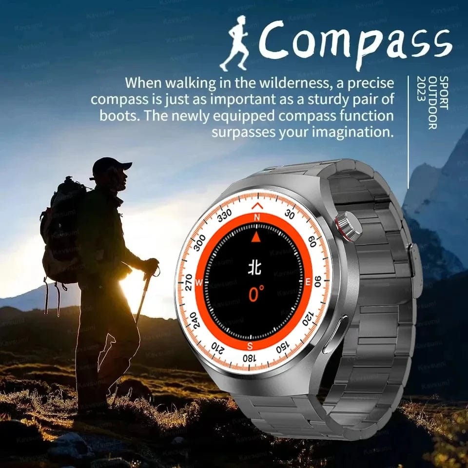 HUAWEI GT4 Pro GPS NFC Smart Watch Men 360*360 AMOLED Screen Heart rate Bluetooth Call IP68 Waterproof Man