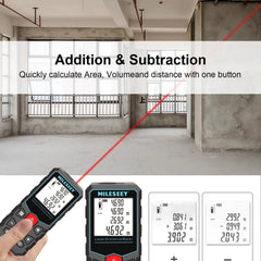 Mileseey X5 Laser Tape Measure Distance Meter Roulette Digital Tape Rangefinder Range Finder