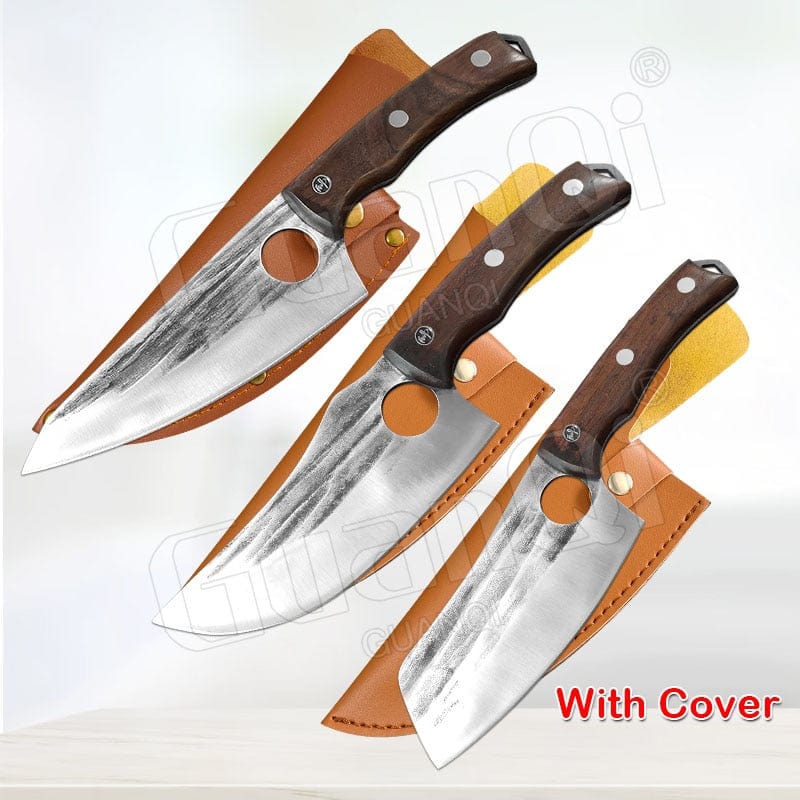 Fish Filleting Knife Stainless Steel Boning Knife Handmade Fishing Knife Kitchen Meat Cleaver Camping Cutter Chef Knives - Wowza