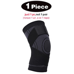 Worthdefence 1/2 PCS Knee Pads Braces Sports Support Kneepad Men Women for Arthritis Joints Protector Fitness Compression Sleeve