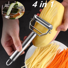 Kitchen Peeler Vegetable Fruit Peeler Stainless Steel Durable Potato Slicer Household Shredder Carrot Peeler