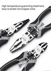 Pliers Multifunctional Universal Diagonal Hardware Wire Cutters Professional Electrician Anti Slip Durable Repair Tools