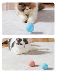 Smart Cat Toys Electronic Interactive Cat Toy Indoor Automatic Rolling Magic Ball Cat Game Accessories