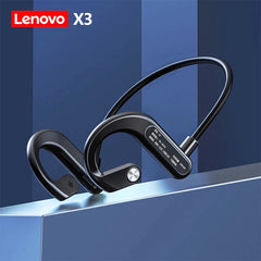 Lenovo Earphones X3 Pro Bluetooth Hifi Ear-hook Wireless Headset with Mic Waterproof Earbud