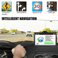 5/7/9'' Portable Car GPS Navigation Car Truck 256MB+8G Touch Screen Vehicle GPS Smart Navigation System Automotive Accessories